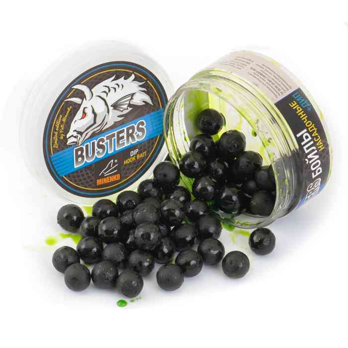 Насадочные бойлы MINENKO MUSSEL 14мм (варёные в дипе)