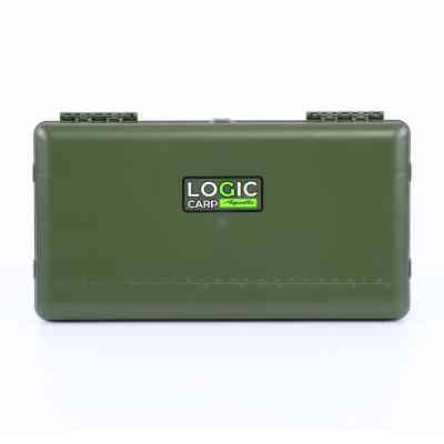 Коробка карповая монтажная с поводочницей на магнитах LOGIC CARP MAGNET COMBO RIG BOX