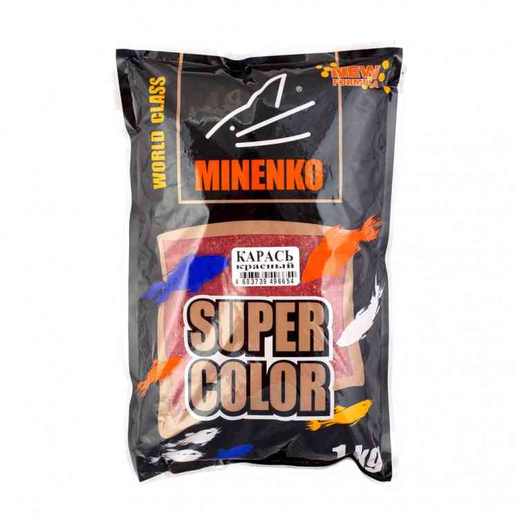 Купить Прикормка MINENKO Super Color Карась Красный