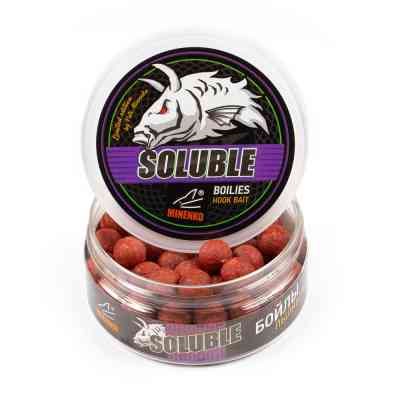 Насадочные бойлы MINENKO CRAB &amp; CHILLI 14мм (пылящие)