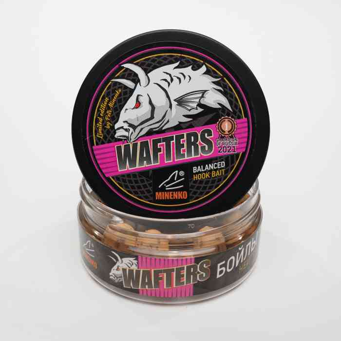 Бойлы нейтральной плавучести ORANGE PLUM  (ОРАНЖЕВАЯ СЛИВА)  WAFTERS PRO 18мм