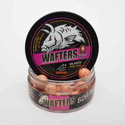 Бойлы нейтральной плавучести STRAWBERRY (КЛУБНИКА)  WAFTERS PRO 18мм