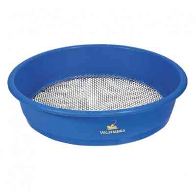 Сито для прикормки пластиковое Volzhanka на ведро 25л (ячейка 4мм)