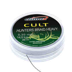 Поводковый материал CULT Heavy HuntersBraid (30 lbs) weed