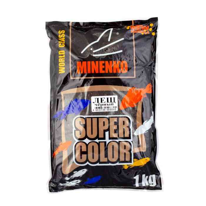 Прикормка MINENKO Super Color Лещ Чёрный